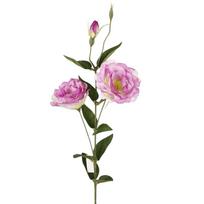 Platycodon Flower Artificial Balloon Flower Lisianthus Handmade Simulation Big Lisianthus Luxury Artificial Fake Flower violetinė