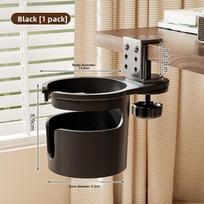Desktop Cup Holder Cuter Desk Water Cup Stand Dormi Study Desk Beverage Storage Rotating Drink Organizer Ra