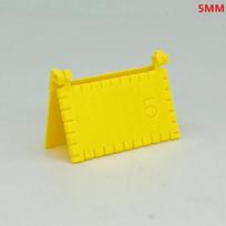 1/3 PCS Sewing Guide Template For Consistent Stitches 3/4/5mm Spacing Precision Sewing Tool For Fabric Embroidery Leather Craft