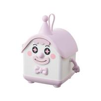 Decorative Cartoon House Joker Coin Savings Tank Durable INS Money Tank Large Capacity Plastic Kids Storage Box Gift rožinė