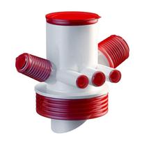 Anti odor Sink Drain Pipe Adapter Multifunctional Sealing Ring Kitchen Basin Sewer Branch neat Drainage Water Pipe Joint balta
