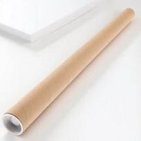 Round Paper Poster Tube Extra Long Strong Cylindrical Container for Storing Blueprints Designs Paintings Crease Proof Structure China Mainland