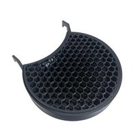 Honeycomb Hole Coffee Machine Drip Tray Coffee Tools Anti Slip Coffee Machine Cup Universal Black Plastic Cup Support Bowl juoda