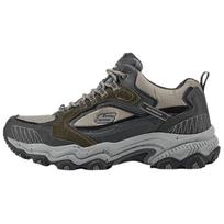 Skechers Stamina At Comfortable High-Top Outdoor Functional Shoes Men shoes Gray Green 237691C-OLBR 39.5