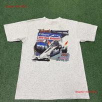 Vintage 90s Winston Cup Drag Racing T Shirt Size XL Large Gray Signed Denver Co vintage Washed fashion streetwear Soft S įvairiaspalvis