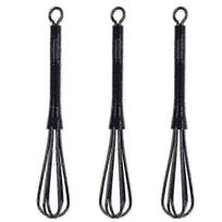 3pcs Plastic Salon Barber Hairdressing Hair Color Dye Cream Kitchen Balloon Whisk Mixer Stirrer Tools Banmo