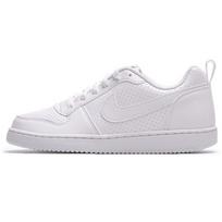 (GS) Nike Court Borough Low 'All White' Kids' AV3171-100 EU 38.5