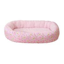 Calming Dog Bed Floral Orthopedic Cat Bed Breathable Washable Cozy Pet Bed for Small Medium Dogs And Cats S