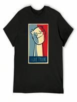 I LIKE TRAINS ASDF MOVIE 1 T-Shirt Korean Fashion Customizeds Kawaii Clothes unisex Tall T Shirts S