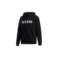 adidas neo Alphabet Printing Casual Sports Zipper Black Men's GJ8927 S