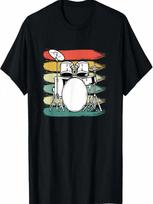 8 Bit Chicken Leg Drum Stick T-Shirt S įvairiaspalvis