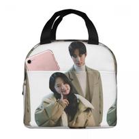 Lovely Runner Kdrama Fanart Insulated Lunch Bag for Women Office Cooler Thermal Food Box Tote Portable Lunch Boxes Container One Size