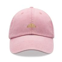 pc Croissant Printing Retro Baseball Caps for Unisexoutdoor Leisure Washed Adjustable Dad Hat Faded Sports Sun Tralve Dailywear Adjustable