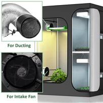 T02C!4 Pack Grow Tent Vent Covers 6 Inch Duct Filter Vent Covers Grow Tent Ventilation Accessories NONE juoda