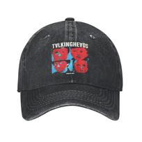 Talking Heads  Baseball Cap Sun  Kpop Rock Hot Sale Washed Hip Hop Hats Unisex Women yk Funny Design Baseball Caps One Size