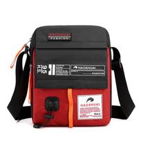 Vyriška per petį nešiojama rankinė Karinės mados tendencijos Atsitiktinė Vandeniui atspari Nailoninė Vyriška peties krepšys Messenger Crossbody krepšiai raudona