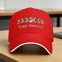 Copy Moon Joy Artemis Casual Baseball Cap Summer  Trucker Hat Breathable Kpop Rock Hip Hop Hats yk Cute Baseball Caps One Size