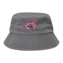 Sad Hamster Meme Im Just A Girl Bucket Hats for Women Summer Travel  Field Hat Style Packable for Hiking Fishing Caps Headwear One Size