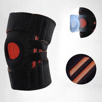 1Pc Knee Brace With Compression Straps Unisex Open-Back Knee Support With Side Stabilizers Patella Support For Meniscus Tear Ar A3