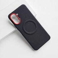Case For Tecno Spark Go3 Stylish Simple Anti-slip Anti-fingerprint Magnetic Kona Leather Cover Shockproof Funda Tecno Spark Go 3