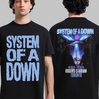 System Of A Down Toronto CA 2026 Tee Official UFO Artwork At Rogers Stadium S