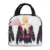Alan Wake 2 Insulated Lunch Bag for Women Office Cooler Thermal Food Box Tote Portable Lunch Boxes Container One Size