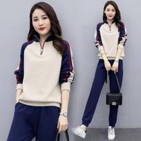 Fashion Tracksuit Women Sweatshirts and Sweatpants Two Piece Sets Cute Fashion Sets S abrikosas