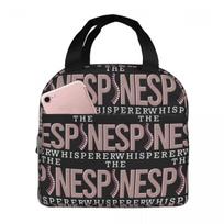 Spine Whisperer Insulated Lunch Bag for Kids School Cooler Thermal Food Box Tote Leakproof Lunch Boxes Container One Size