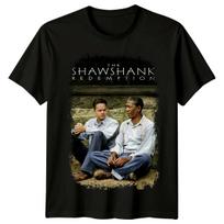 The Shawshank Redemption (1994) Movie Poster Inspired T-Shirt Retro 90s Tee 3XL