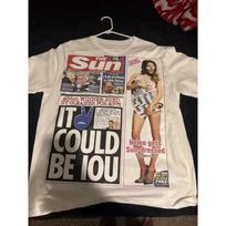 Y2K Graphic Oversized T-Shirt Men’s Streetwear Baggy Hip Hop Cotton Tee M