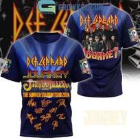 Def Leppard Journey Steve Miller The Summer Stadium Tour 2026 3D T-Shirt M