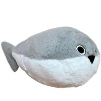 Plush Toy Sakabanba Spice - Funny Ancient Fish Hugging Pillow - Cute Marine Animal Cushion - Large, Soft, and Comfortable Bedroom Decor - Back