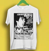 Talking Heads Psycho Killer Band Punk Rock T-shirt size S-5XL S