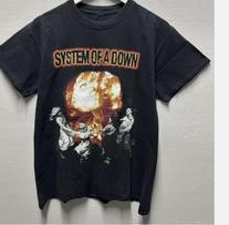 2017 System Of A Down Tour Retro Style Black Unisex Tshirt Reprint All Size S-4X XXL
