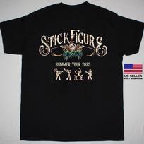 Hot Sale Stick Figure Band Summer Tour 2026 Logo T Shirt Black All Size XXXXL