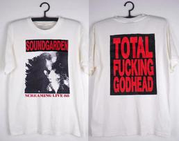 Soundgarden Screaming Live 88 Total Fuc Godhead T-shirt size S-5XL XXXXL