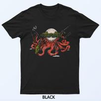 Tactocellus Octopus Monster Dark Fantasy Gaming T-Shirt M