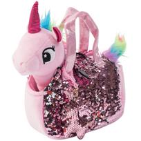 Little Jupiter Plush Pet Set with Handbag - Unicorn Gift for Girls - Unicorn Plush Toy - Unicorn Plush Toy for Girls - Unicorn Stuffed Toy - Unicorn