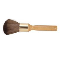 Beech Wood Broken Hair Brush Ergonomic Handle Barber Neck Duster Neck Duster Brush  Barber Use