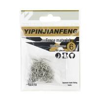 White One-Piece Spike Hook Sleeves, Barb-Free, 100-Pack - Fishing Hook Accessories White Sleeve 4#