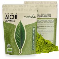 Herbata Matcha Japońska Aichi Tradycyjna 50 G Certyfikowana Bio Green Touch