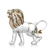 Frog Crystal Elephant Figurines Crystal Lion Desk Decoration Ornament  Desktop Decoration lion