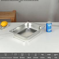 201 Stainless Steel Rectangular Deep Buffet Food Pan