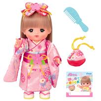 Mel-chan Doll Set: Bob-haired Mel-chan with Furisode Kimono Set