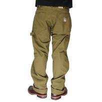 Fuji Kinbai Canvas Painter Made in One Fuji Made in [Kojima Jeans] Pants, Japan, Men's, Wash, Kinbai, Japan, RNB-1263-Olive-38 alyvuogės