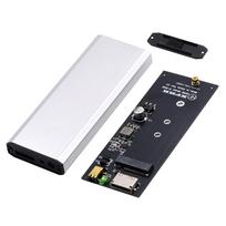 xiwai Oculink SFF-8612 SFF-8611 to M.2 M-Key NGFF to NVMe PCIe SSD 2280 Portable SSD Enclosure Adapter, for Motherboard PCI-E SSDs
