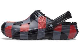 Crocs Classic Clog Clogs Unisex Black Red Gray 206568-6RQ 41-42