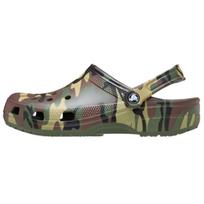 Crocs Classic Camouflage Clog EVA Clogs Unisex Green Brown 211936-3TC 36-37