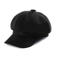 Korean Style Berets Hat Solid Color Painter Cap Fashion Newsboy Cap  Autumn/Winter