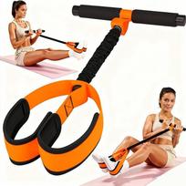 Elastic Foot Pedal Puller: Sit-up Assist & Fitness Training Set for Legs and Shoulders